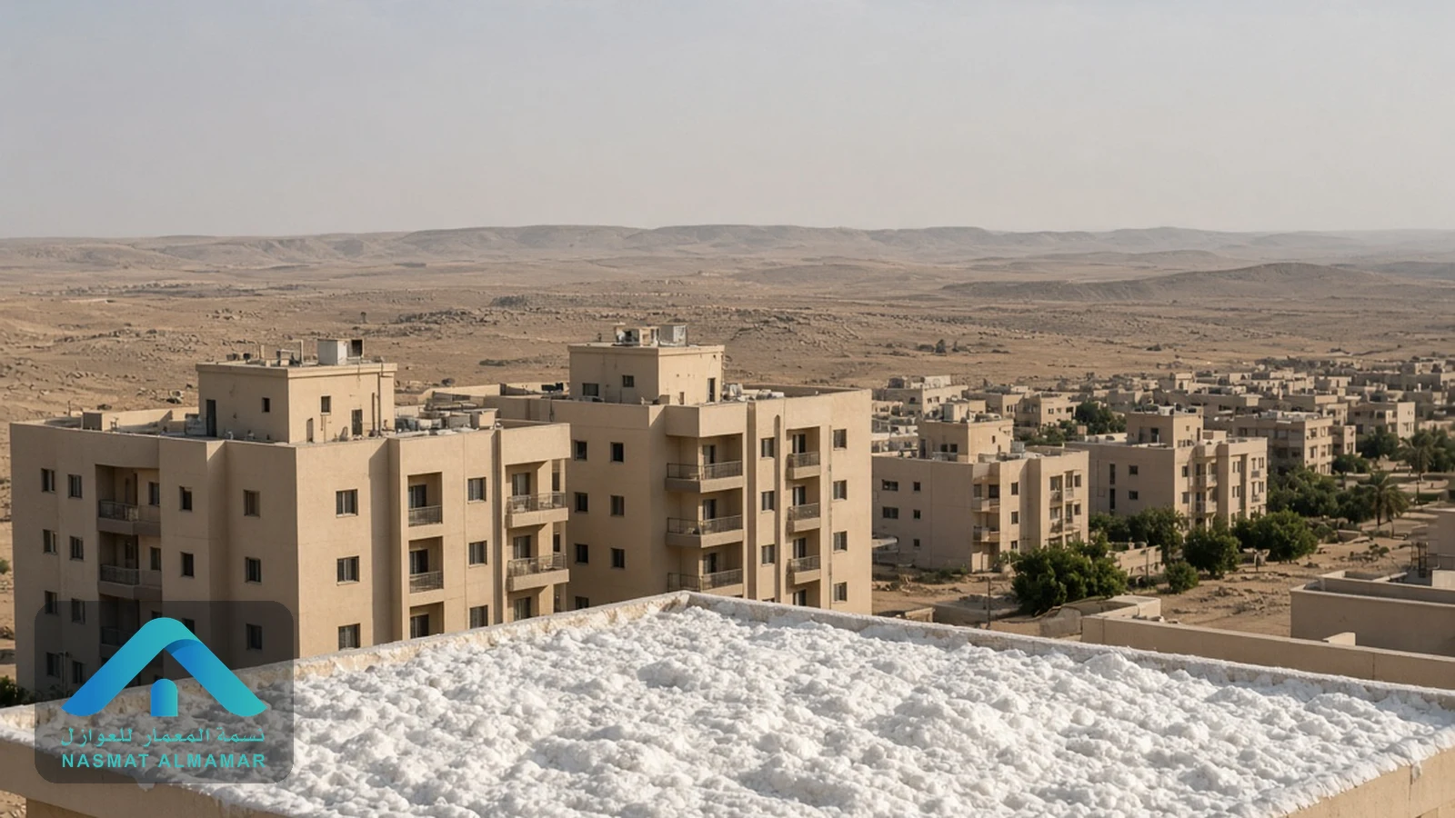 عزل الفوم في المجمعة: دليل اختيار العزل المناسب للمبنى — نسمة المعمار