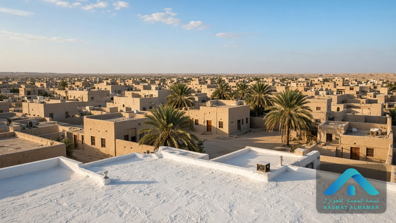 عزل أسطح المباني في شقراء: الحلول المناسبة لكل نوع سطح — نسمة المعمار