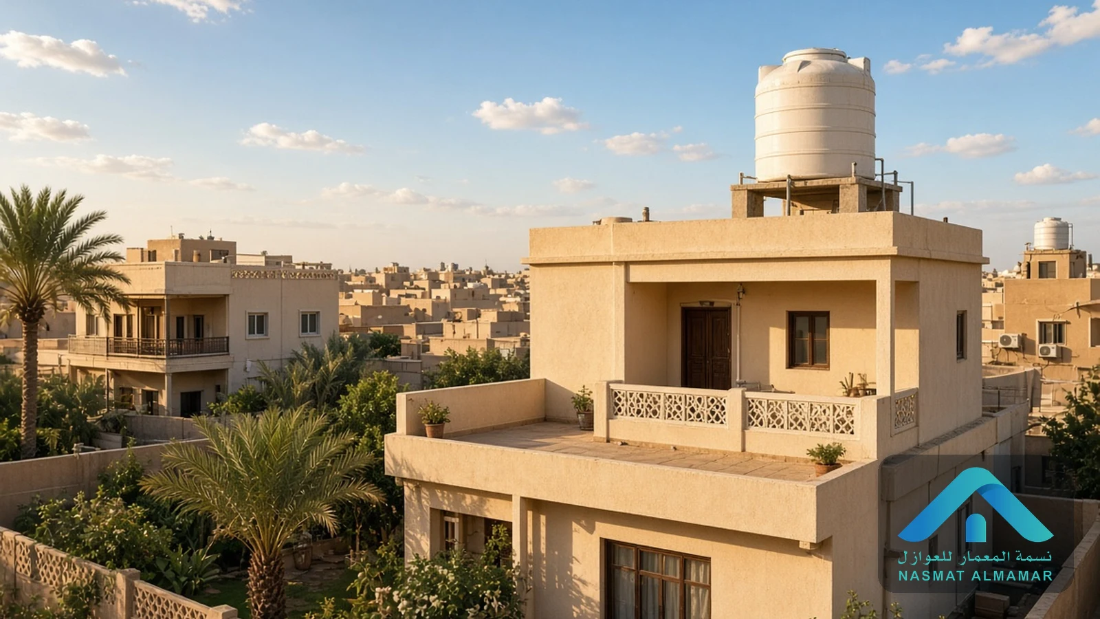 العزل المائي في الأفلاج: أهميته وأفضل طرق تنفيذه — نسمة المعمار