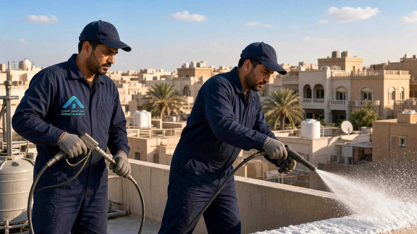 أفضل شركة عزل فوم في الدلم لحماية المباني — نسمة المعمار